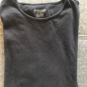 Pendleton Black Womens long sleeve
